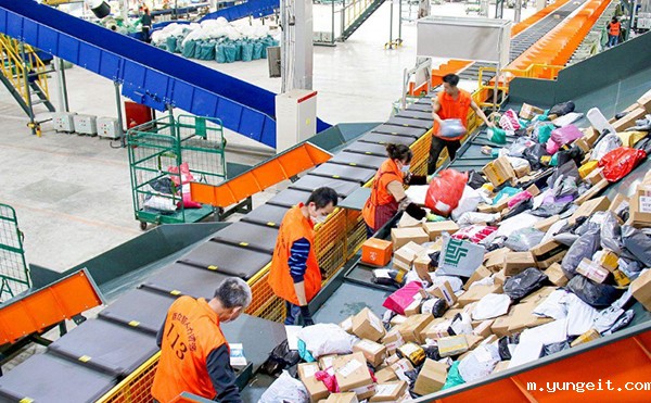 环型交叉带分拣机